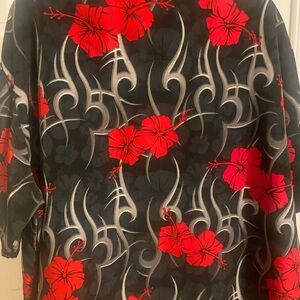 Vintage 1990’s Ocean Current Hawaiian Shirt, Men’s XL